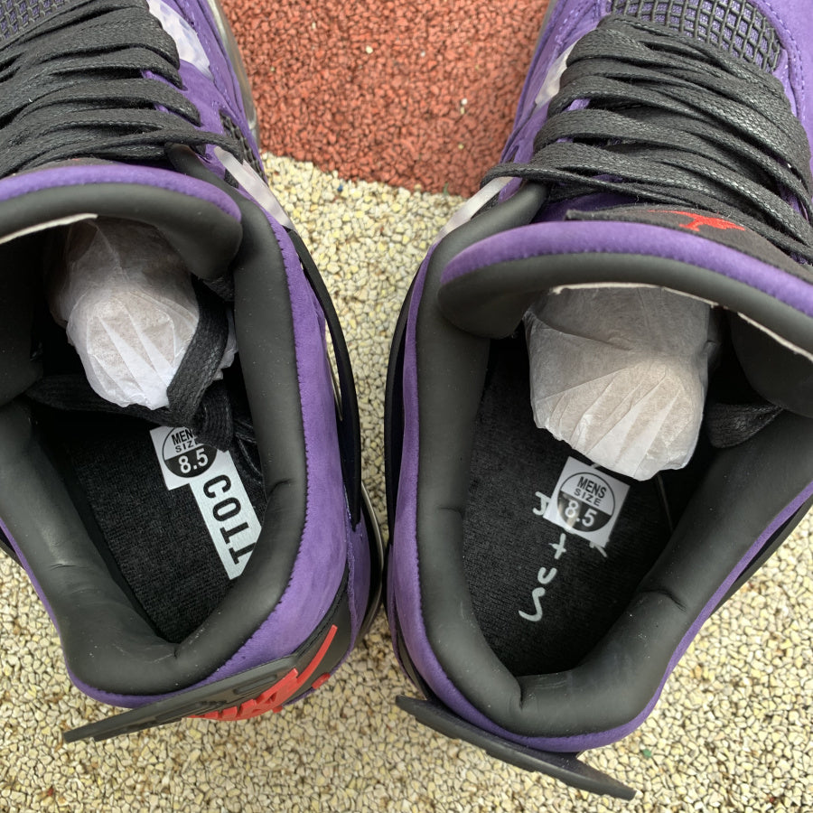 Jordan 4 Retro Travis Scott Purple (Friends and Family)