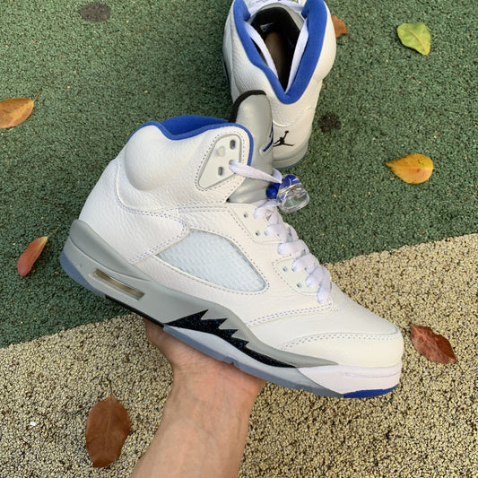 Jordan 5 Retro White Stealth