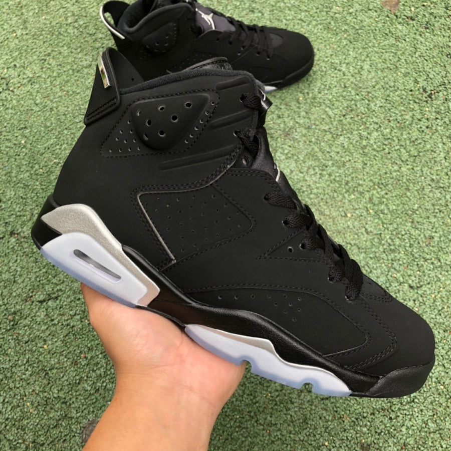 Jordan 6 Retro Chrome Metallic Silver