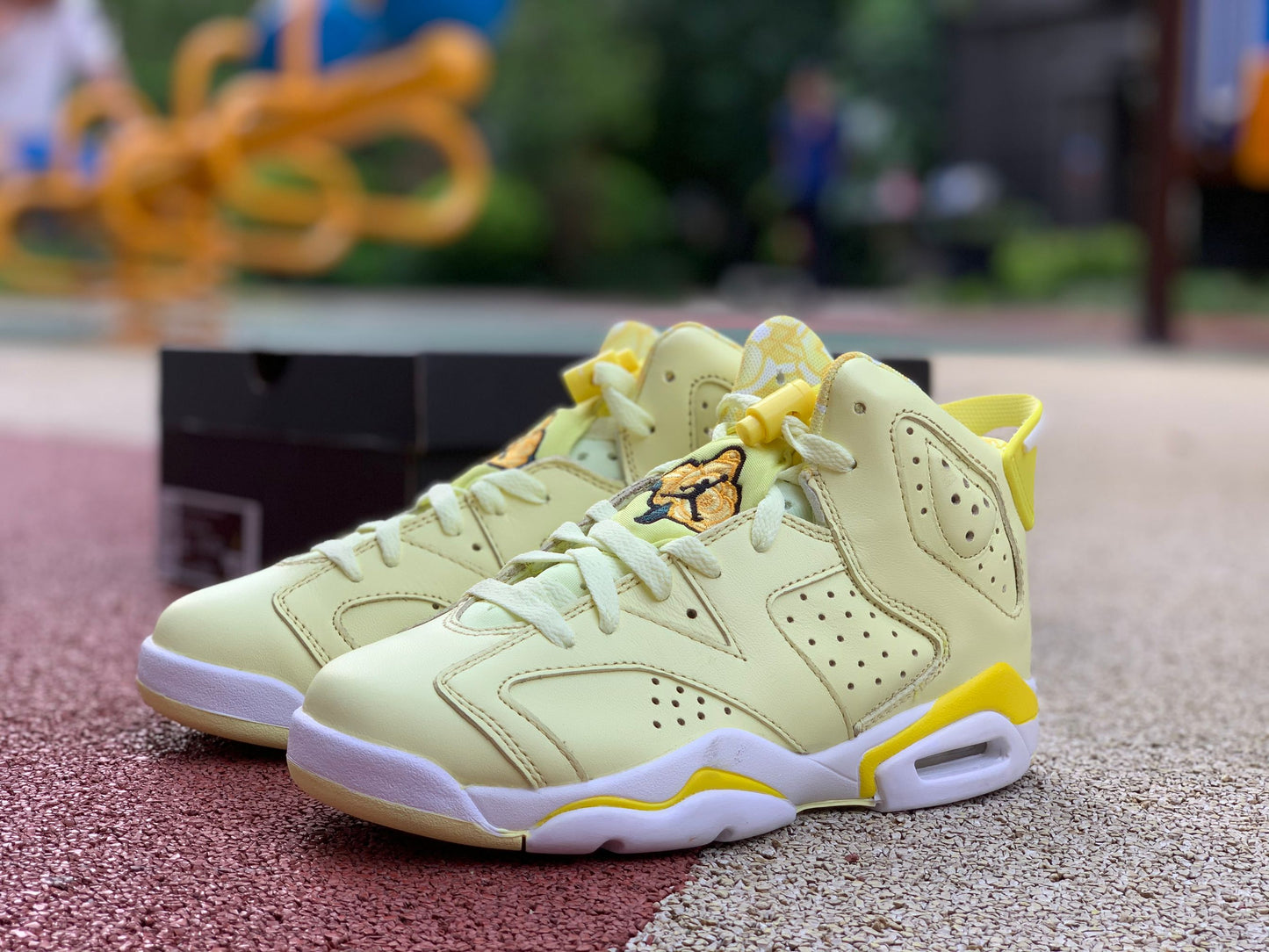 Jordan 6 Retro Dynamic Yellow Floral