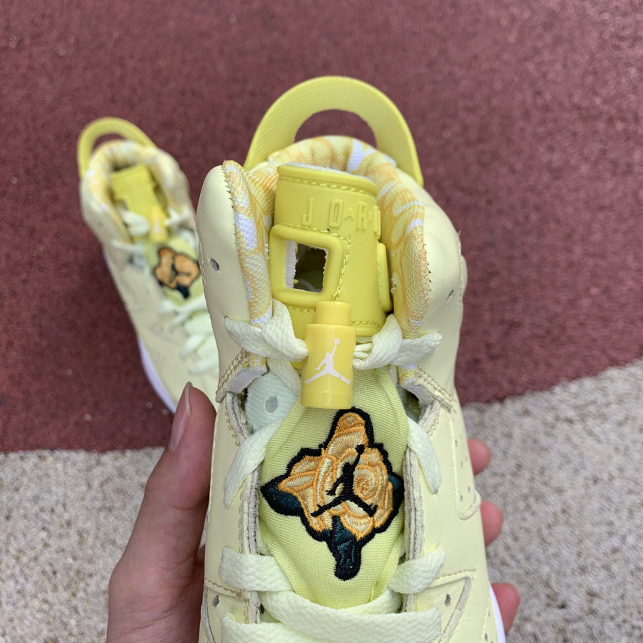 Jordan 6 Retro Dynamic Yellow Floral