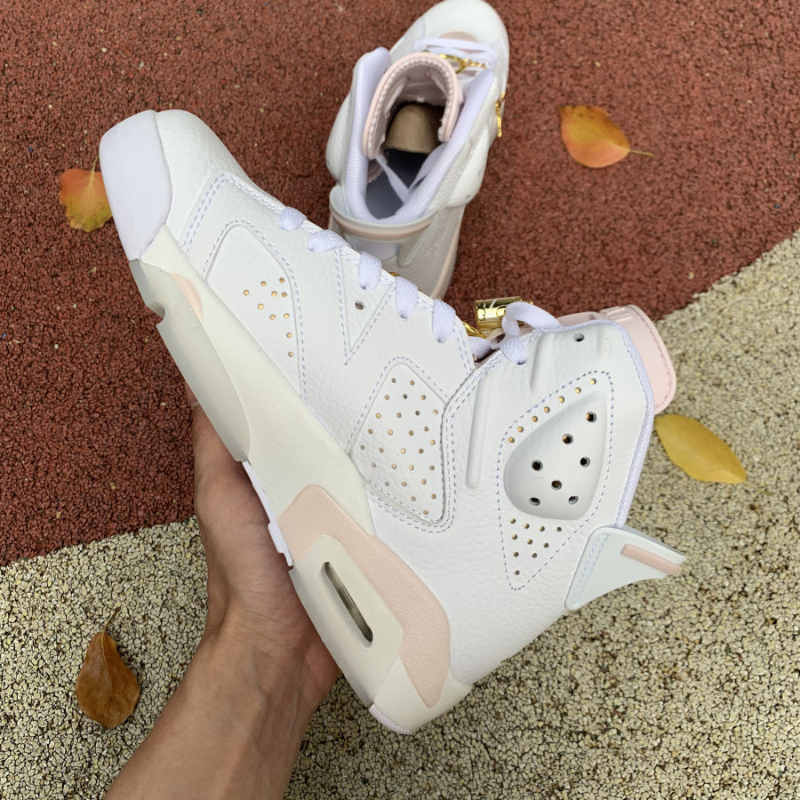 Jordan 6 Retro Gold Hoops