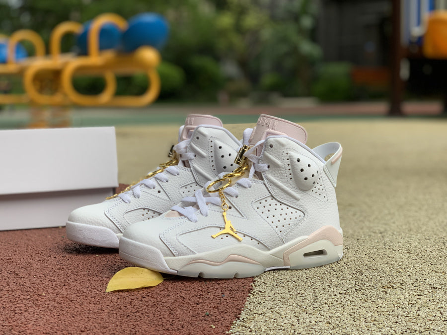 Jordan 6 Retro Gold Hoops