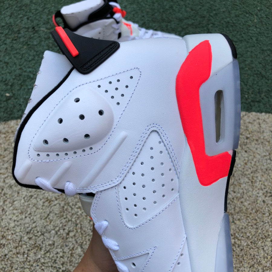 Jordan 6 Retro Infrared White