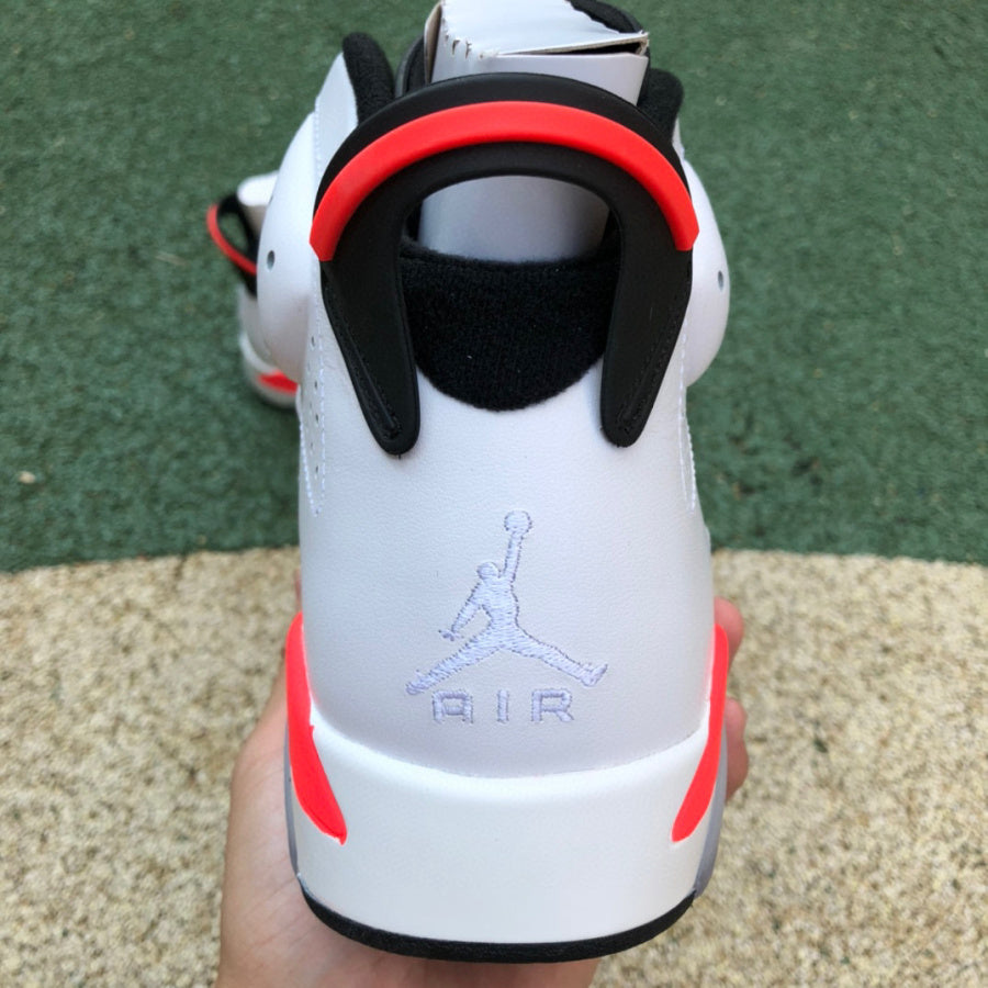 Jordan 6 Retro Infrared White