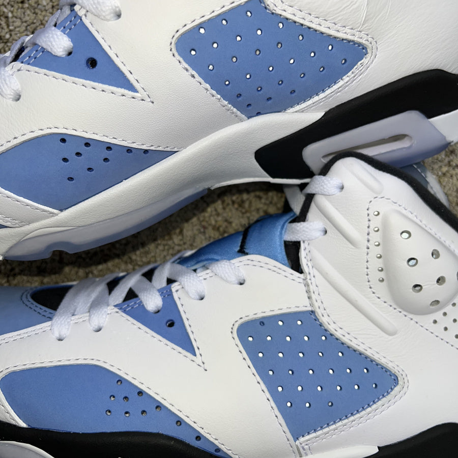 Jordan 6 Retro UNC White