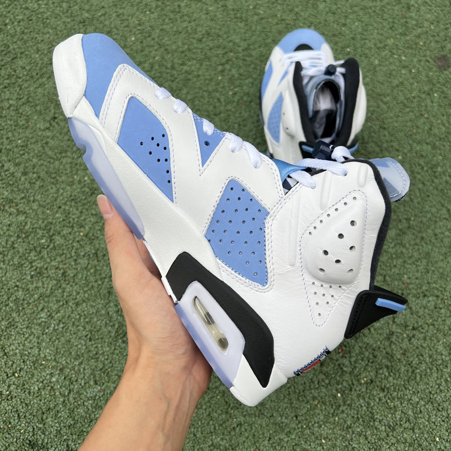 Jordan 6 Retro UNC White