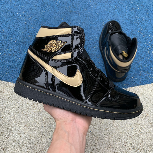 Jordan 1 Retro High Black Metallic Gold (2020)