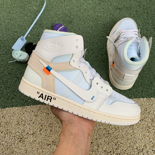 Jordan 1 Retro High Off-White White