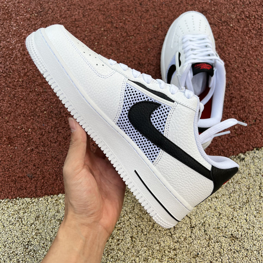 Nike Air Force 1 Low Mesh Pocket White Black