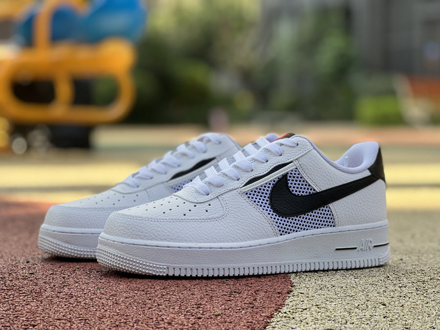 Nike Air Force 1 Low Mesh Pocket White Black