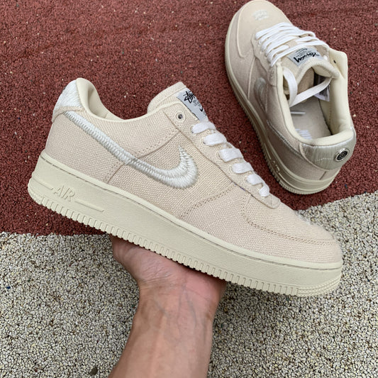 Nike Air Force 1 Low Stussy Fossil