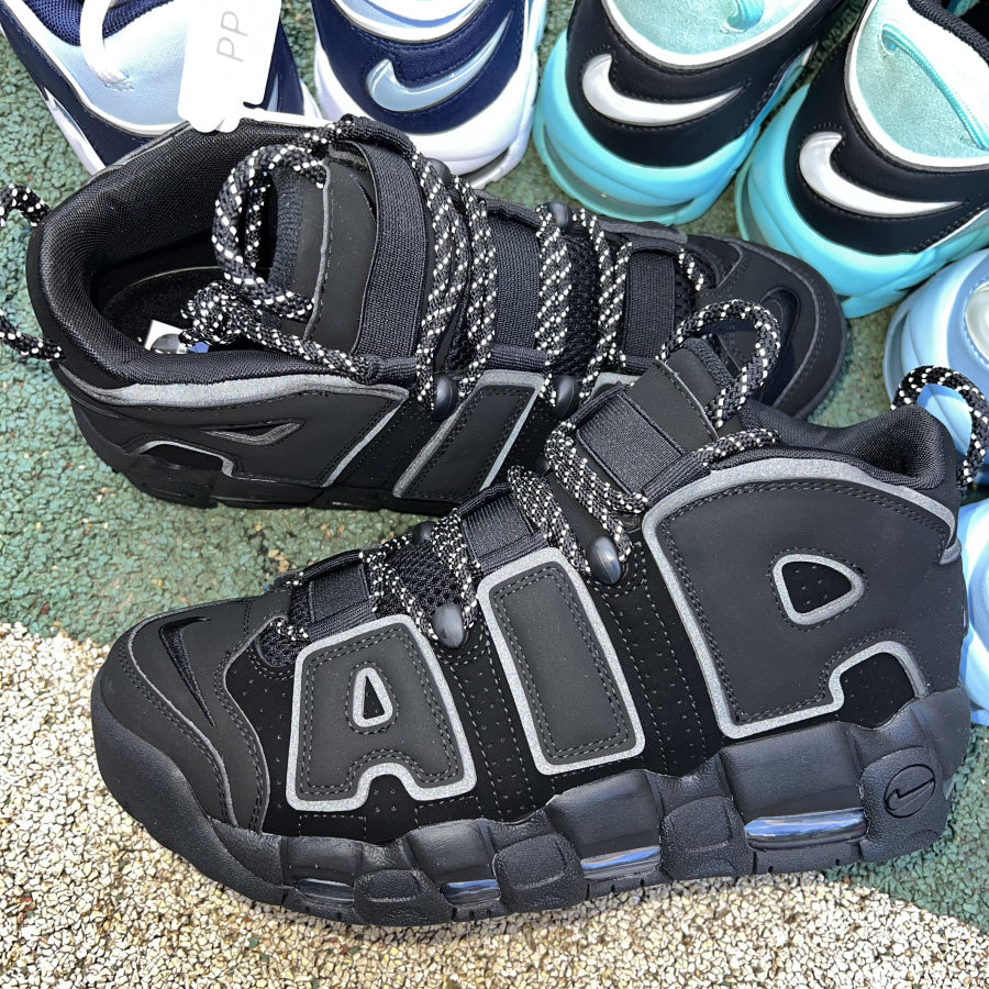 Nike Air More Uptempo Black Reflective 2018 AVSneakers