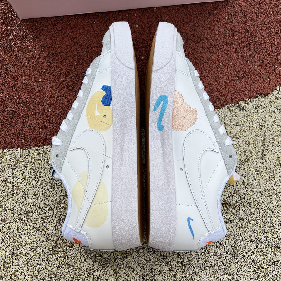 Nike Blazer Low 77 Flyleather Mayumi Yamase White