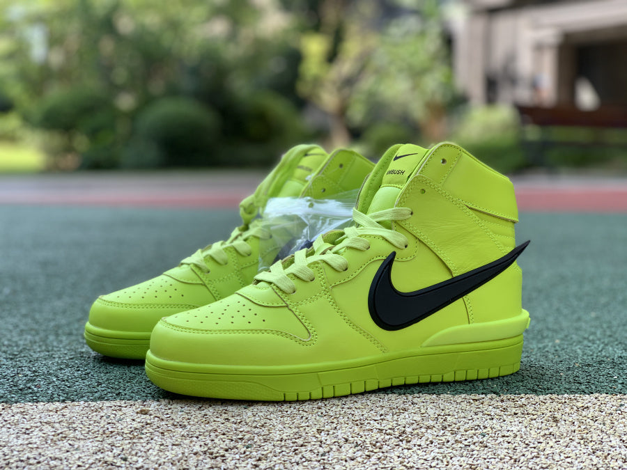 Nike Dunk High AMBUSH Flash Lime