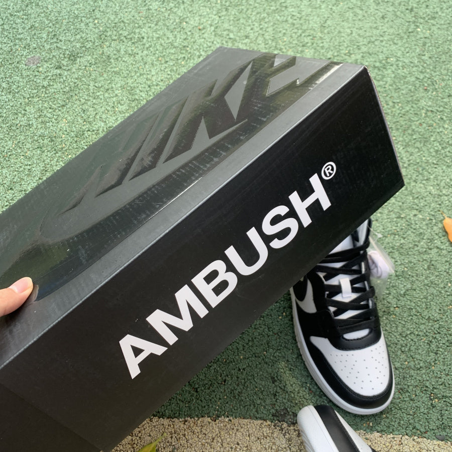 Nike Dunk High Ambush Black White