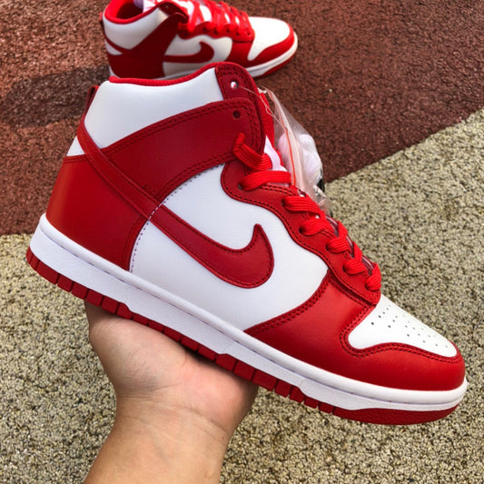 Nike Dunk High Championship White Red