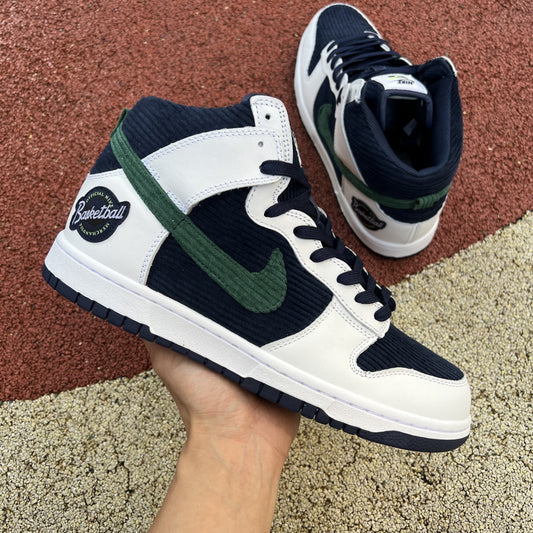 Nike Dunk High Sports Specialties White Navy