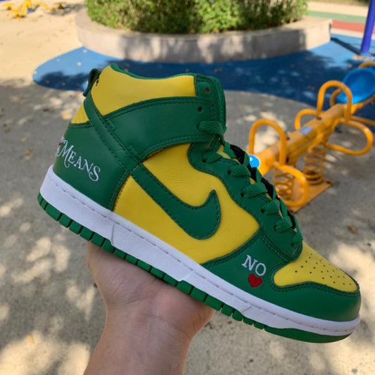 Nike SB Dunk High Supreme By Any Means Brazil