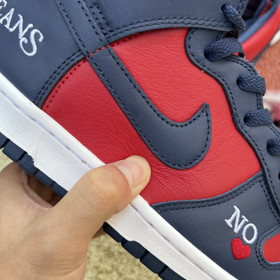 Nike SB Dunk High Supreme By Any Means Navy