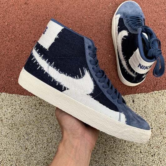 Nike SB Zoom Blazer Mid Sashiko Mystic Navy