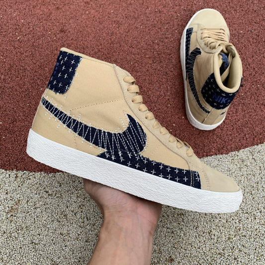 Nike SB Zoom Blazer Mid Sashiko Sesame