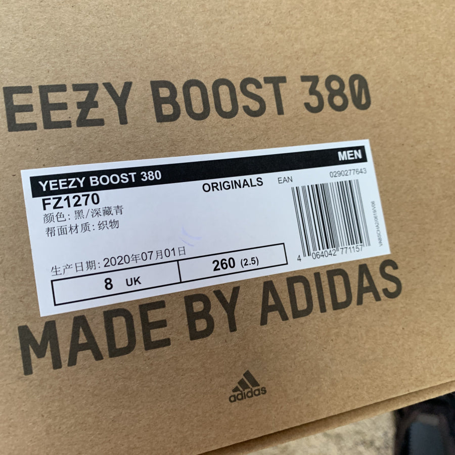 adidas Yeezy Boost 380 Onyx